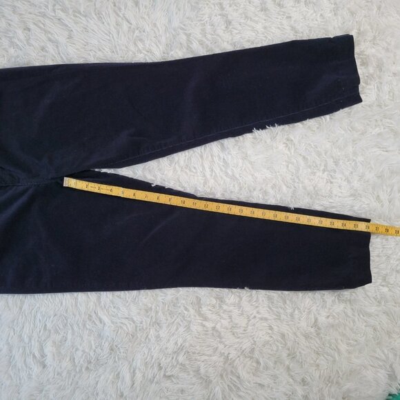 Talbots High-Waist Straight-Leg Corduroy Pants - Size 10P - Picture 7 of 10